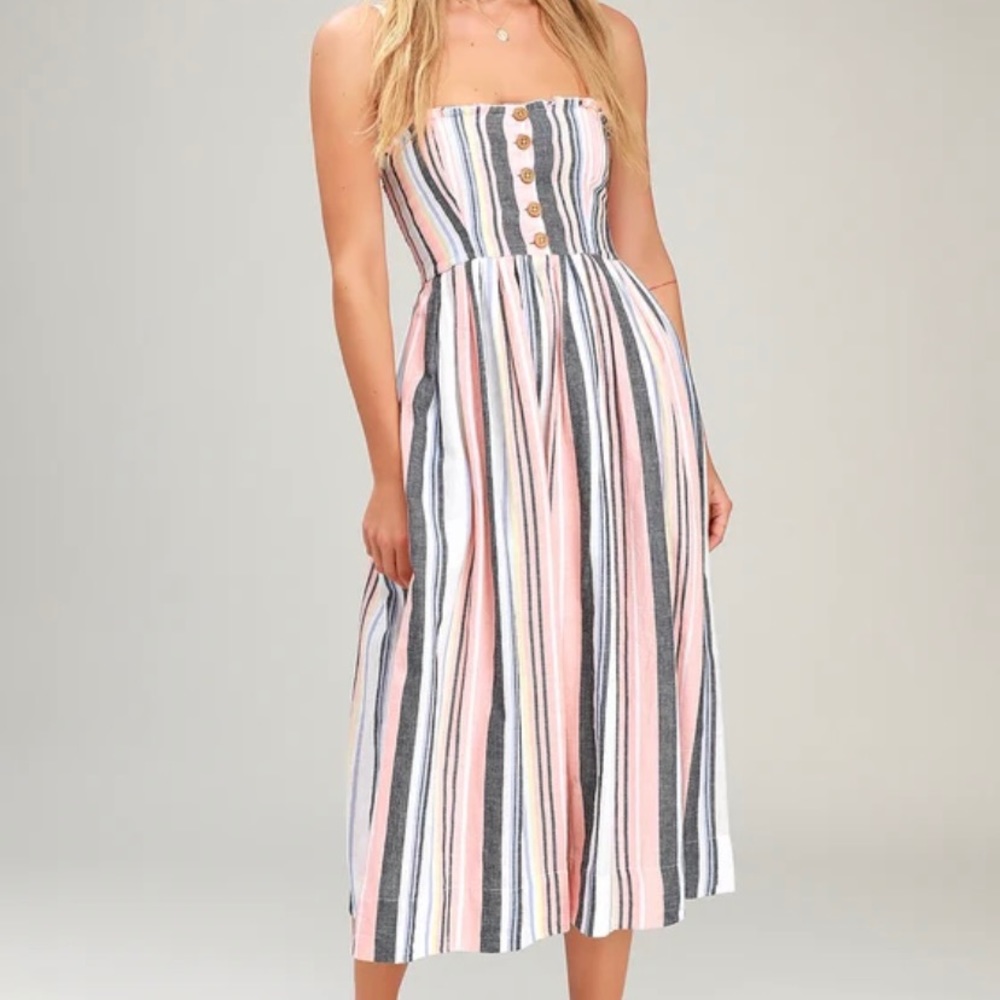 Free people cotton dress xs